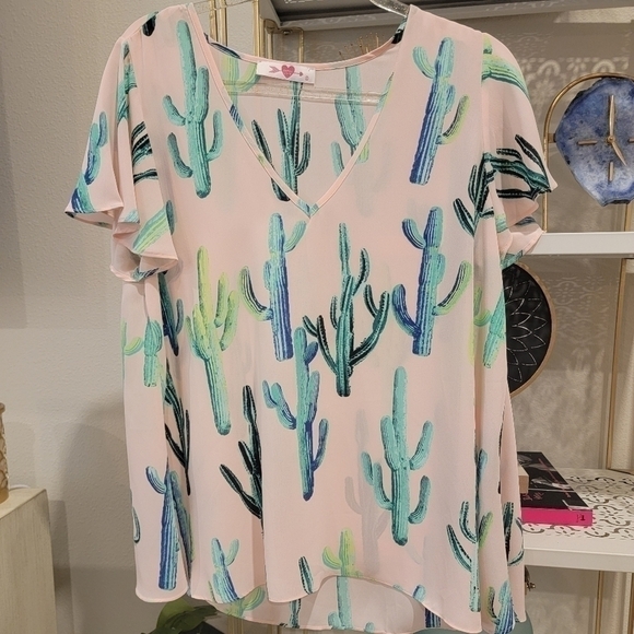 BUDDY LOVE Cactus Top size small - Picture 1 of 5